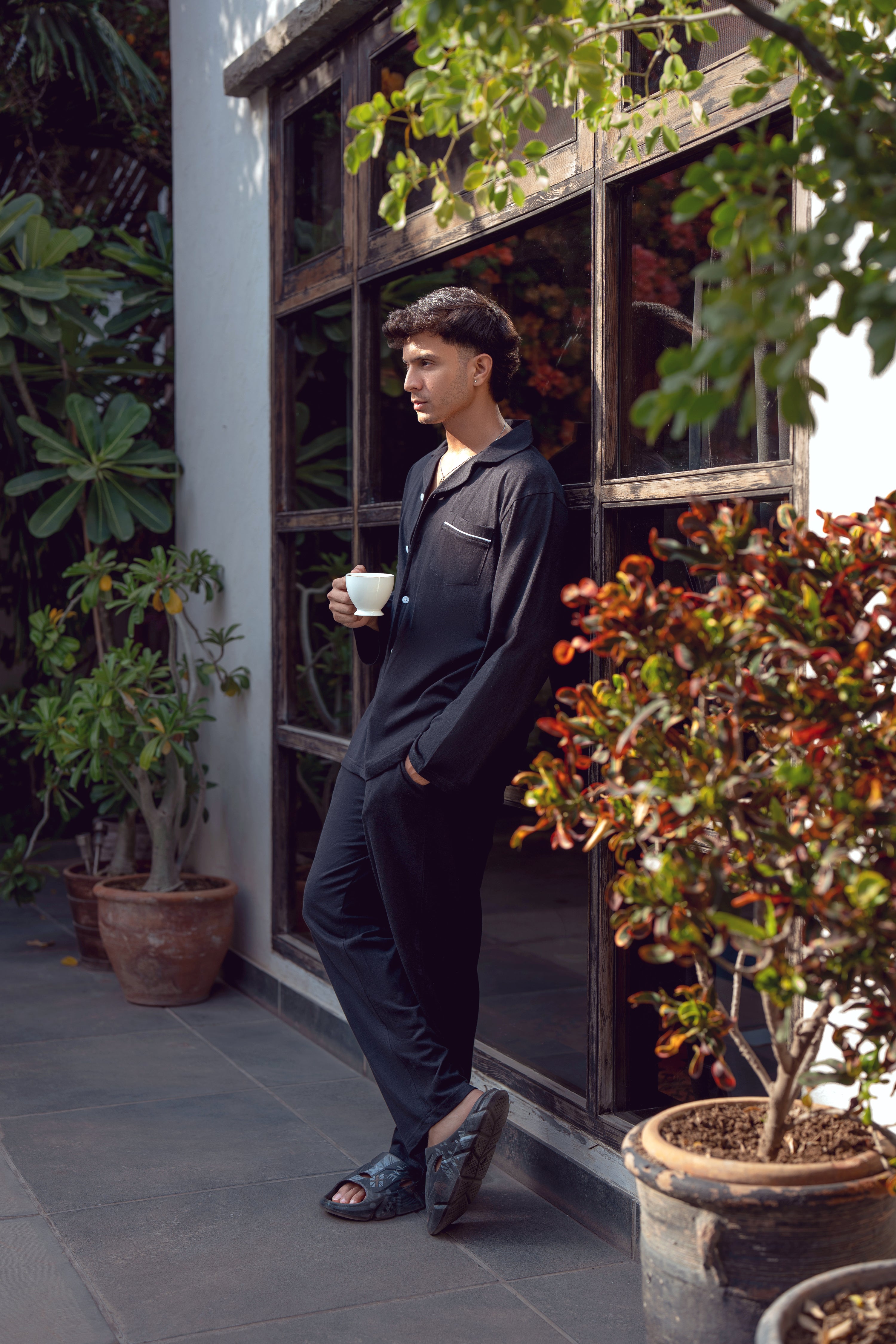 Men's Nightwear - Black